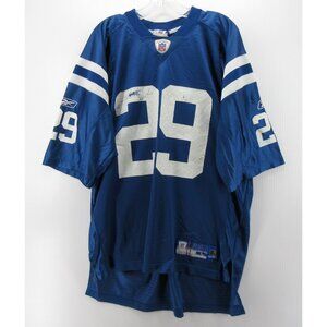 Indianapolis Colts Joseph Addai Jersey Large Reebok NFL Equipment Y2K